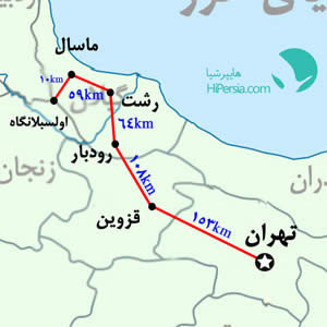 مسیر دسترسی به ییلاق اولسبلانگاه