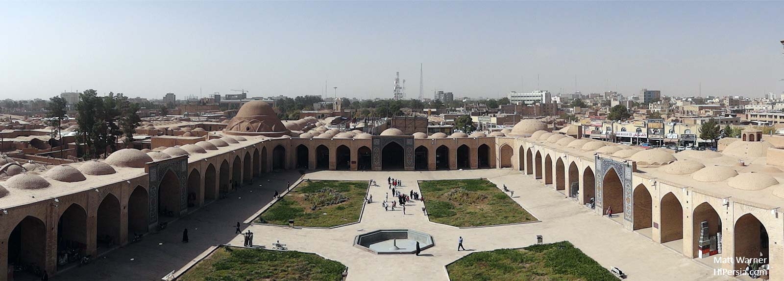 An ancient complex with a dazzling architecture