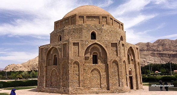 The only stone building of Kerman
