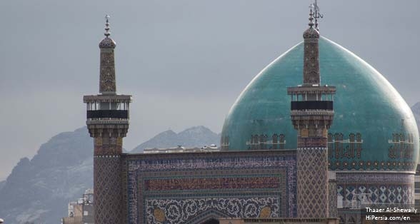 Marvelous mosque in the heart of the Holy Shrine