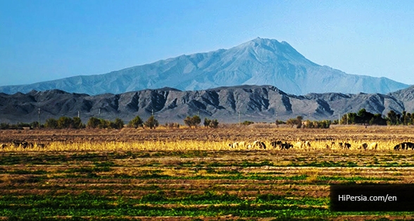 The youngest volcano in Iran
