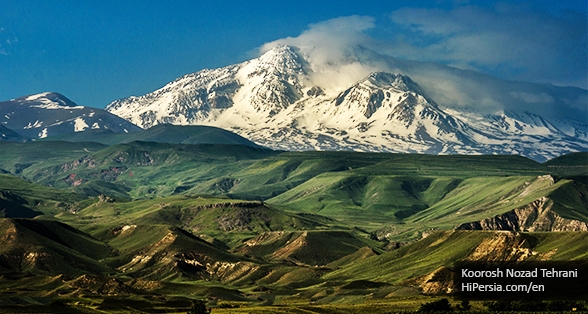 The holiest mountain in Iran