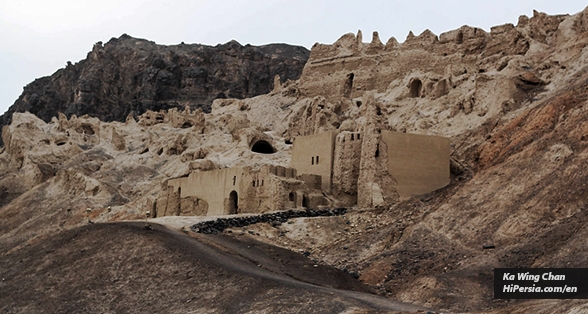 Mountain with amazing architecture