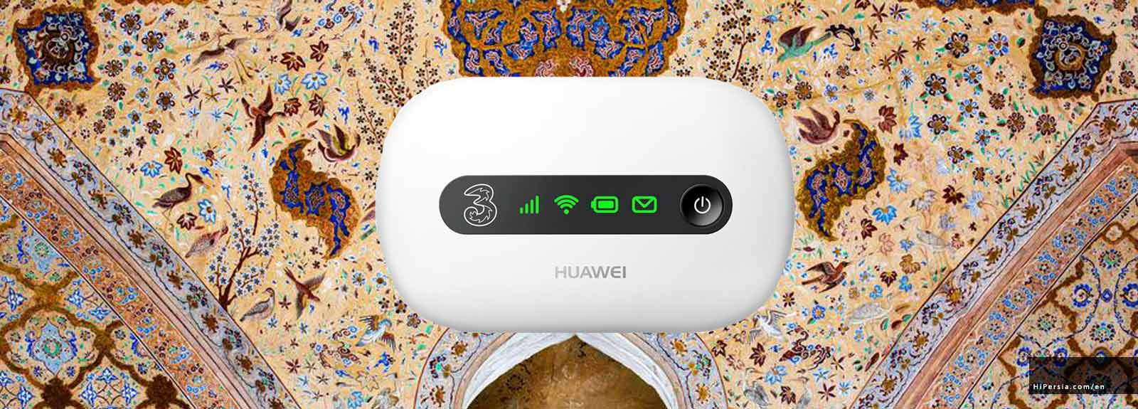 Rent pocket WiFi router in Iran