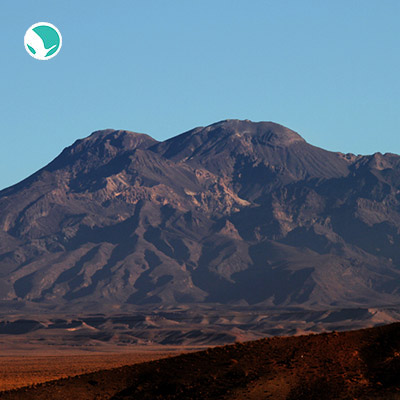 Taftan volcano mountain