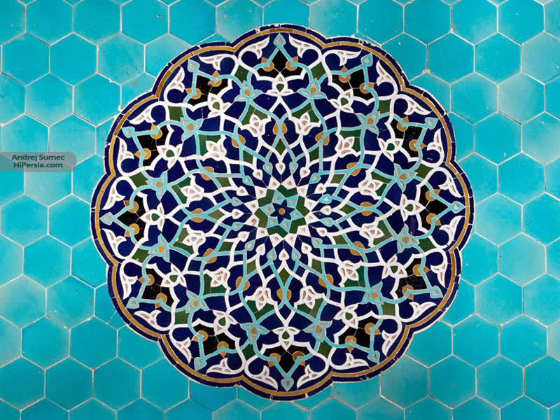 کاشی‌کاری مسجد جامع یزد